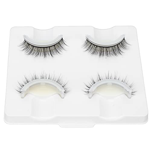 TARSHYRY Magnetische Dicke 3D -Wimpern 4pcs Girls Frauen Make -up -Kosmetik -Accessoires (3D-01) von TARSHYRY