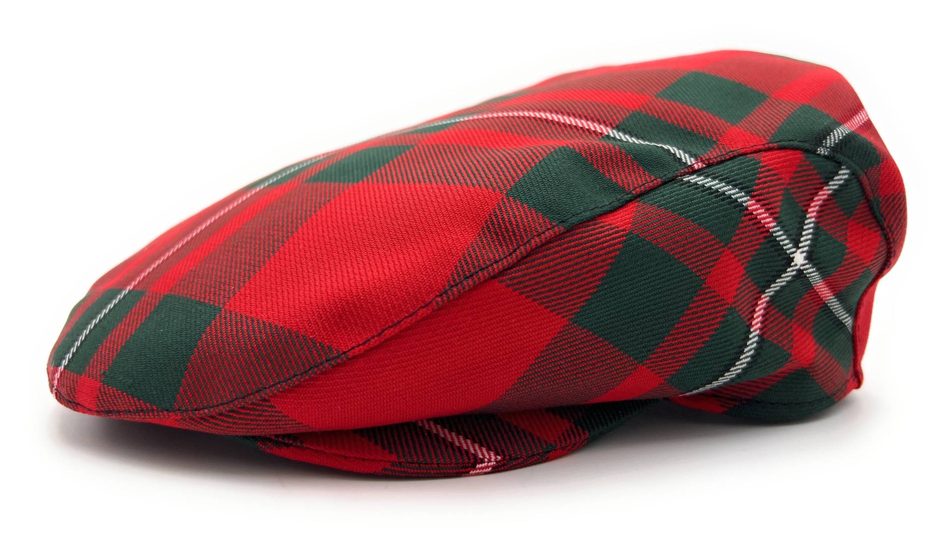 Macgregor Tartan Schiebermütze One Size Comfort Fit Gestepptes Futter Hergestellt in Schottland von TARTANTWEEDSLTDSTORE