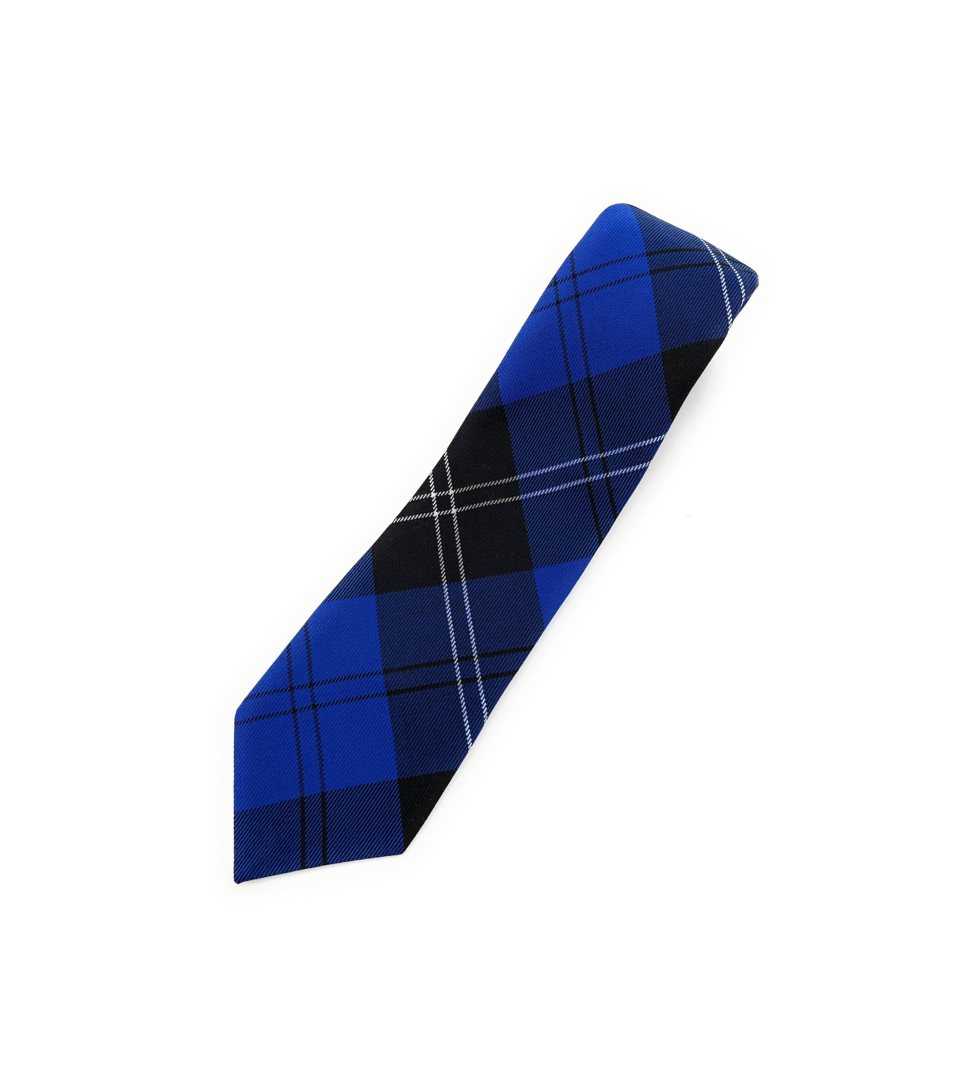 Ramsay Blue Tartan Krawatte Für Männer von TARTANTWEEDSLTDSTORE