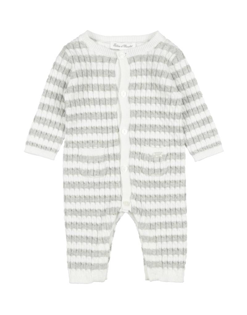 TARTINE ET CHOCOLAT Babystrampler & -latzhosen Kinder Hellgrau von TARTINE ET CHOCOLAT