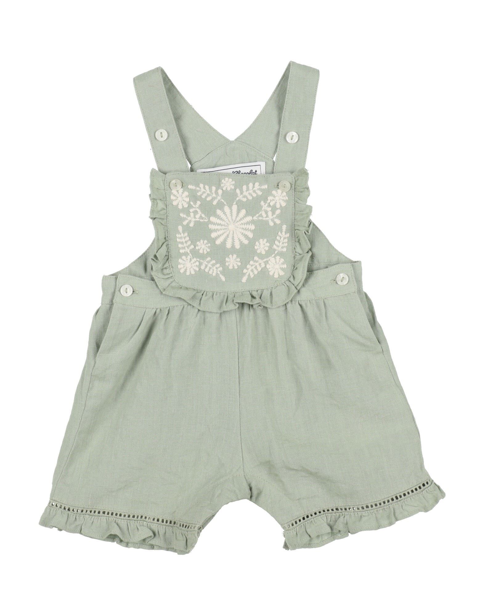 TARTINE ET CHOCOLAT Babystrampler & -latzhosen Kinder Salbeigrün von TARTINE ET CHOCOLAT
