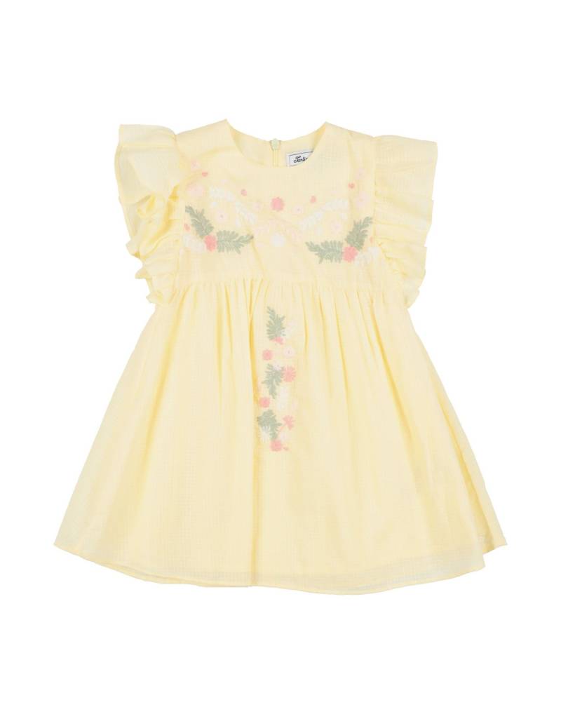 TARTINE ET CHOCOLAT Kinderkleid Kinder Pastellgelb von TARTINE ET CHOCOLAT
