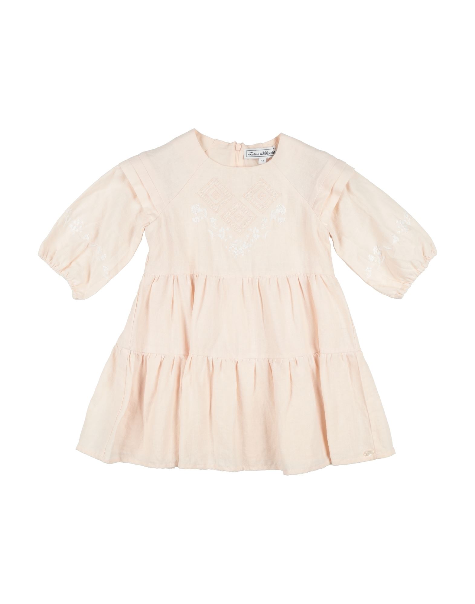 TARTINE ET CHOCOLAT Kinderkleid Kinder Pfirsich von TARTINE ET CHOCOLAT