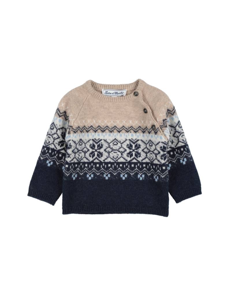 TARTINE ET CHOCOLAT Pullover Kinder Beige von TARTINE ET CHOCOLAT