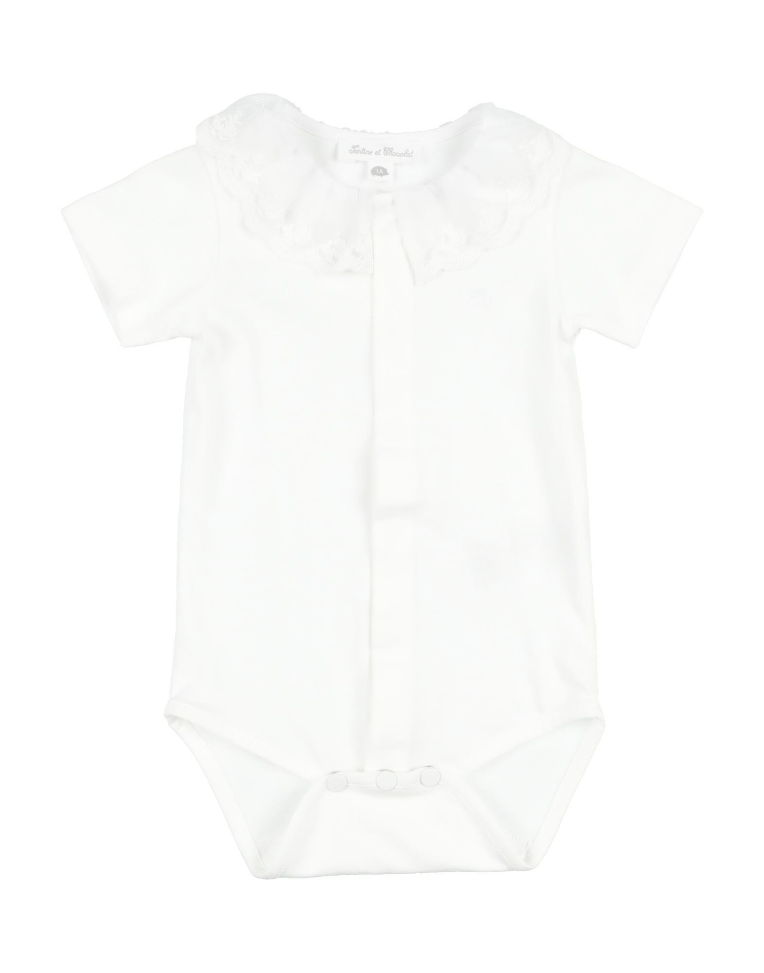 TARTINE ET CHOCOLAT Strampelanzug Kinder Weiß von TARTINE ET CHOCOLAT