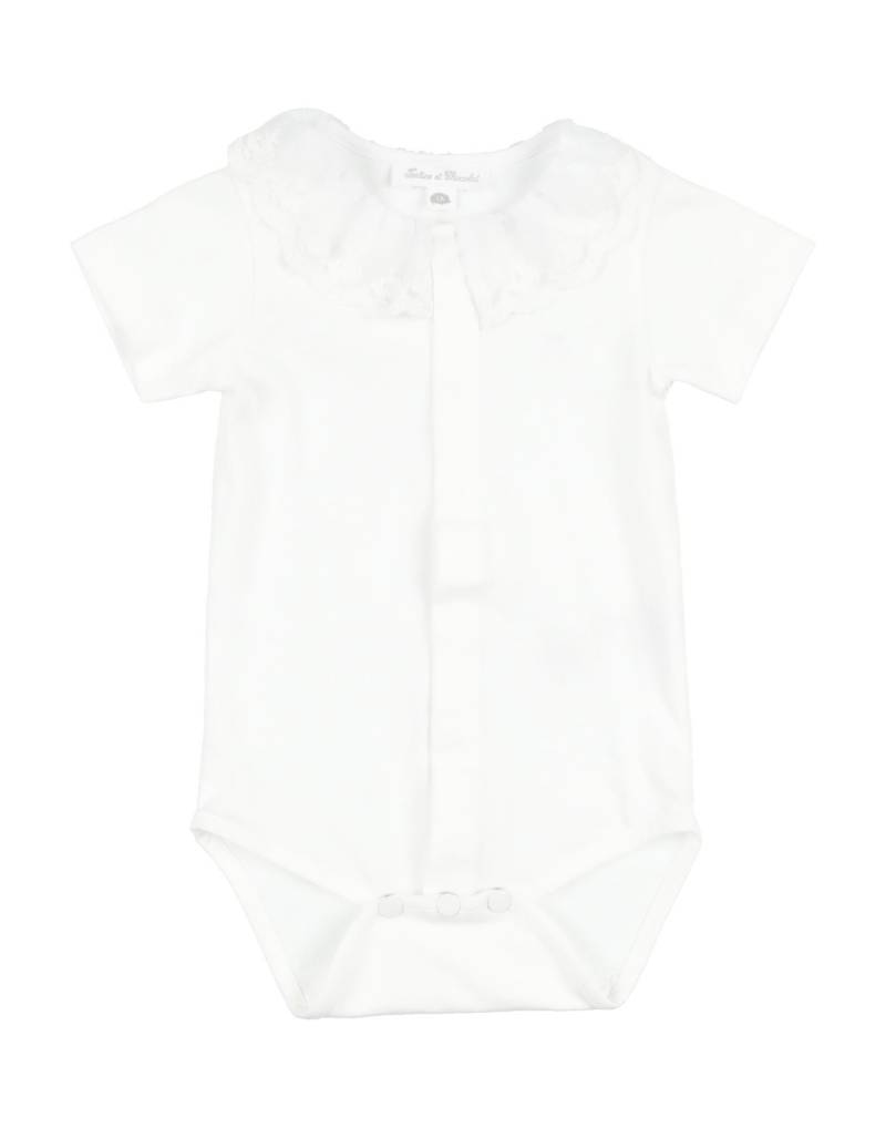 TARTINE ET CHOCOLAT Strampelanzug Kinder Weiß von TARTINE ET CHOCOLAT