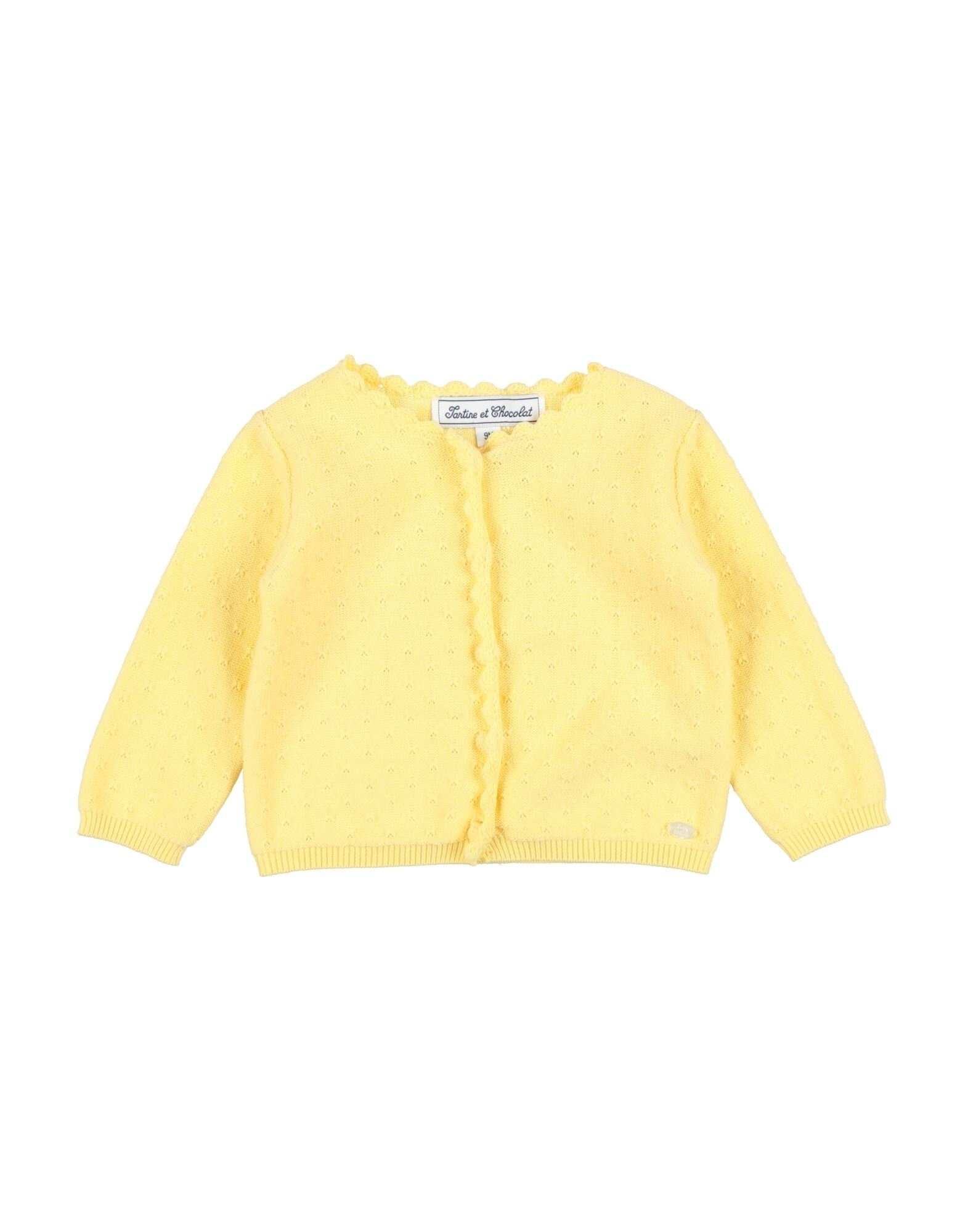 TARTINE ET CHOCOLAT Strickjacke Kinder Gelb von TARTINE ET CHOCOLAT