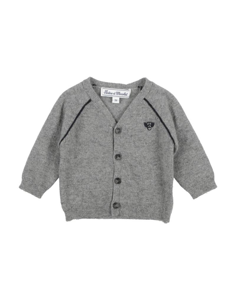TARTINE ET CHOCOLAT Strickjacke Kinder Grau von TARTINE ET CHOCOLAT