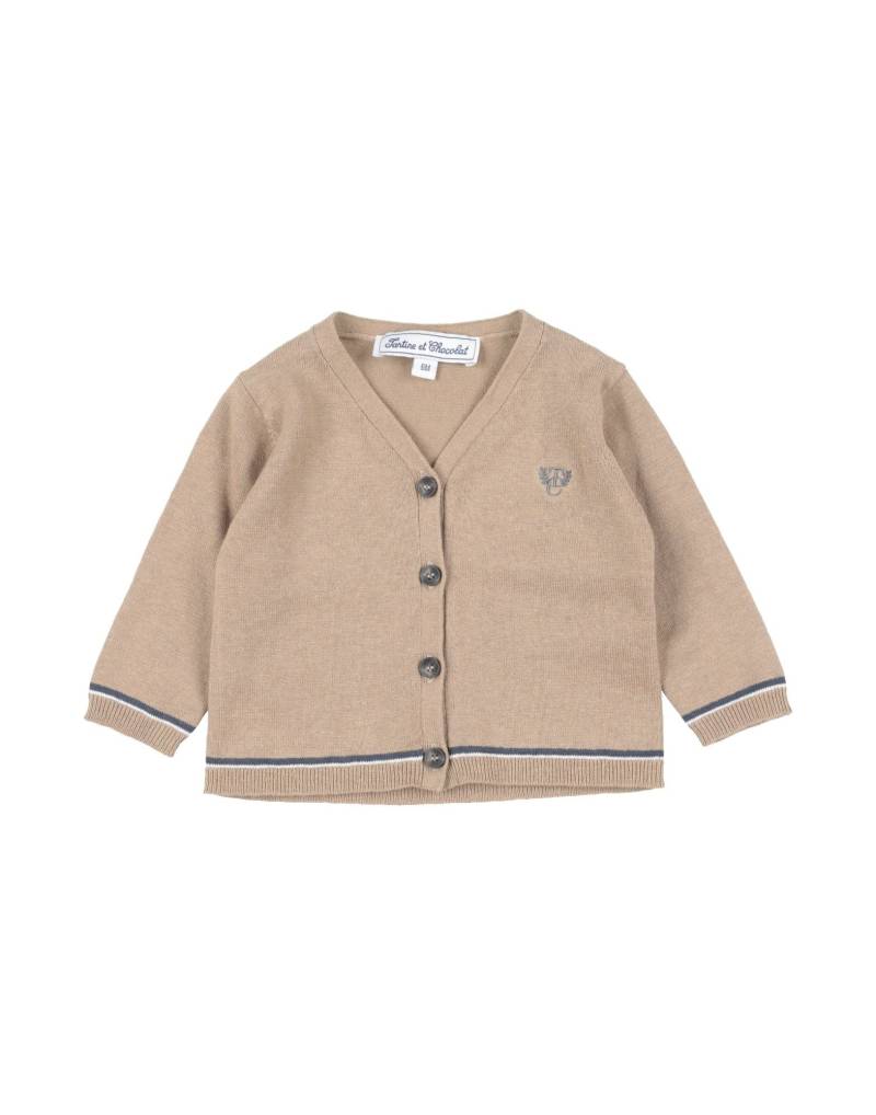 TARTINE ET CHOCOLAT Strickjacke Kinder Khaki von TARTINE ET CHOCOLAT