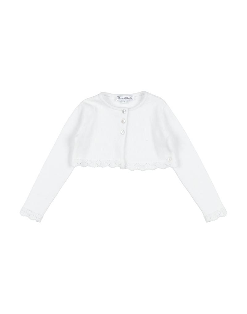 TARTINE ET CHOCOLAT Strickjacke Kinder Weiß von TARTINE ET CHOCOLAT