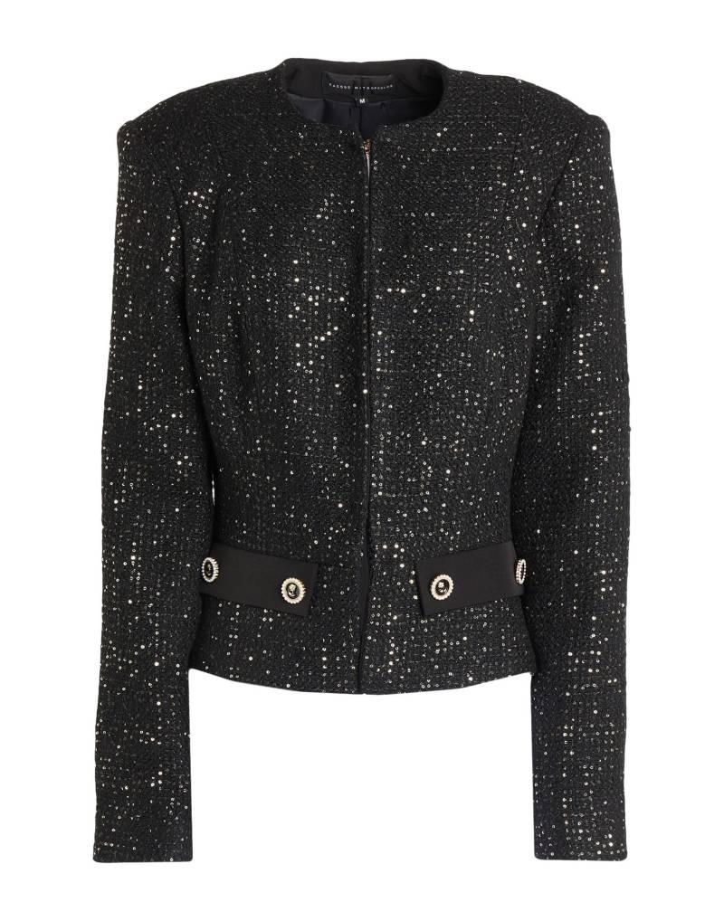 TASSOS MITROPOULOS Jacke & Anorak Damen Schwarz von TASSOS MITROPOULOS