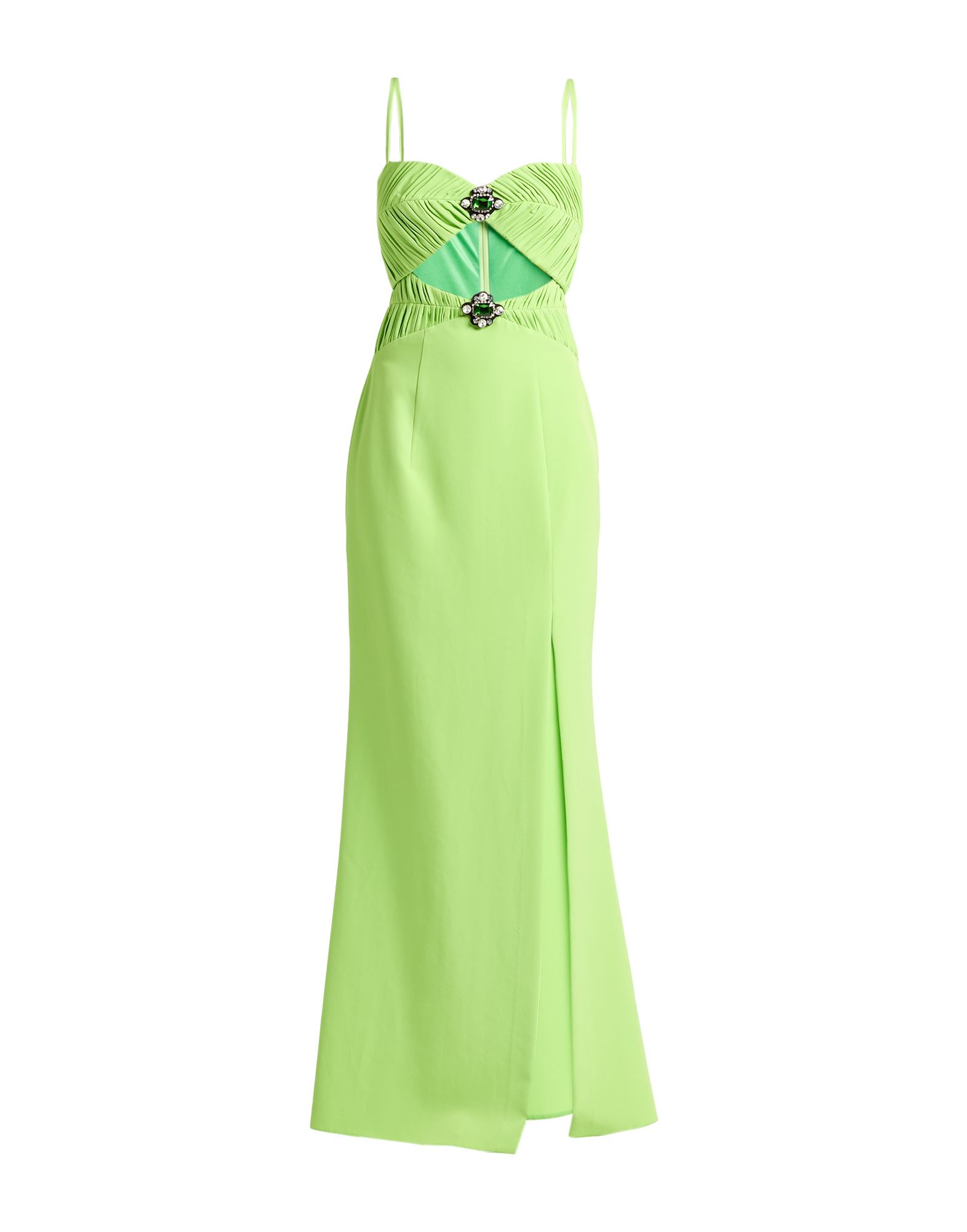 TASSOS MITROPOULOS Maxi-kleid Damen Limettengrün TASSOS MITROPOULOS Maxi-kleid Damen Limettengrün von TASSOS MITROPOULOS