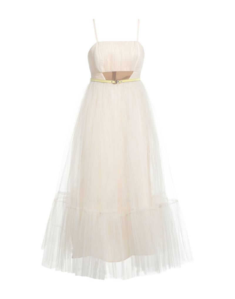 TASSOS MITROPOULOS Midi-kleid Damen Beige von TASSOS MITROPOULOS