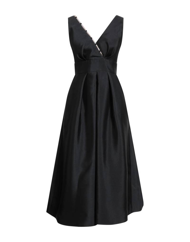 TASSOS MITROPOULOS Midi-kleid Damen Schwarz von TASSOS MITROPOULOS