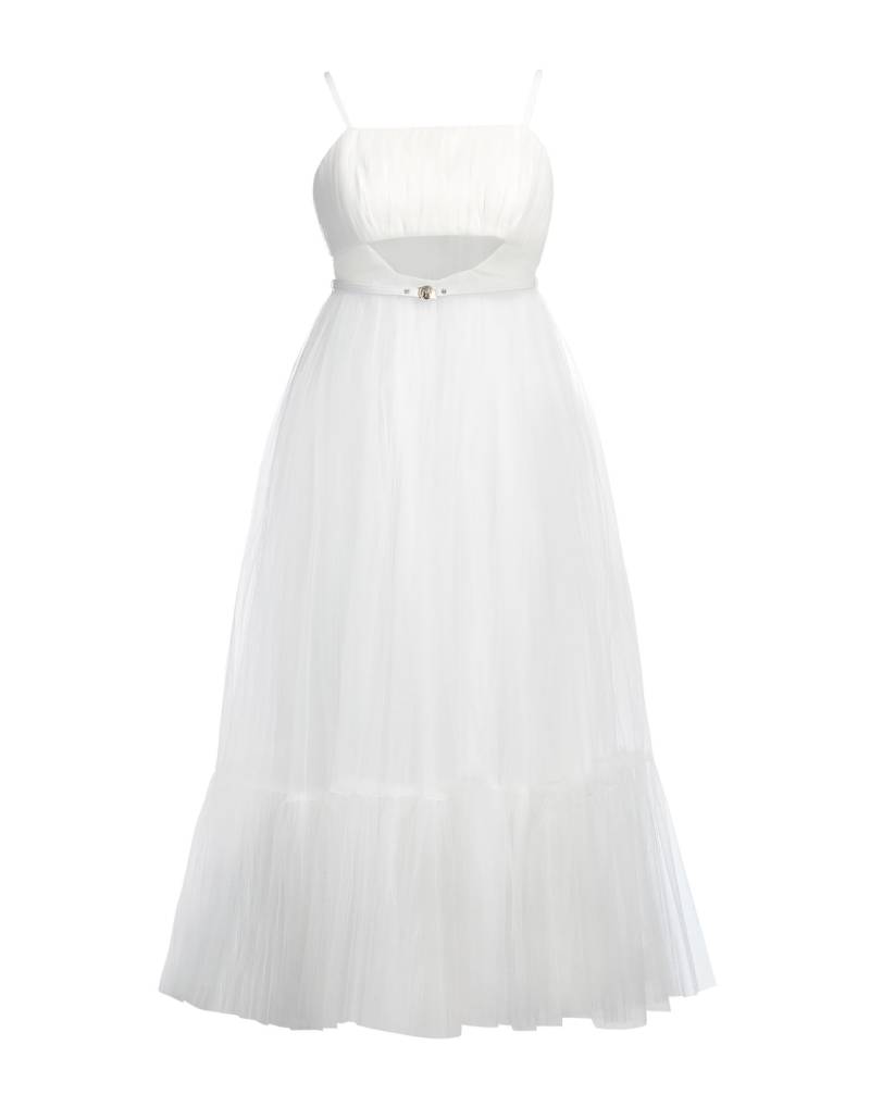 TASSOS MITROPOULOS Midi-kleid Damen Weiß von TASSOS MITROPOULOS