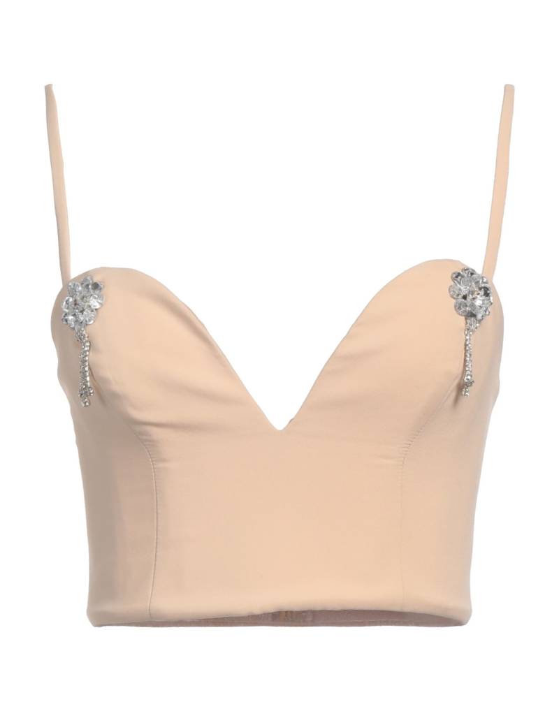 TASSOS MITROPOULOS Top Damen Beige von TASSOS MITROPOULOS