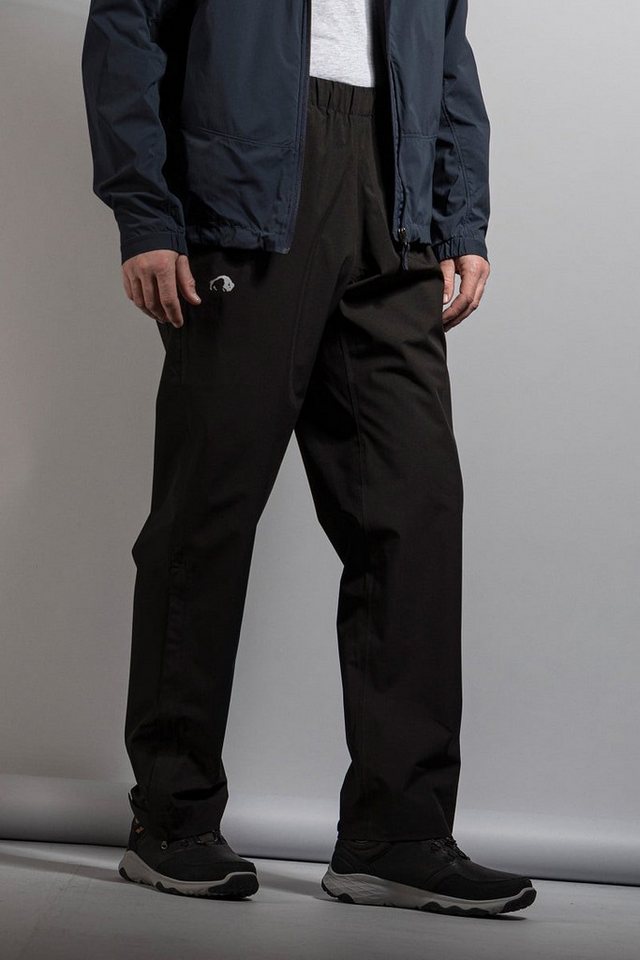 TATONKA® Regenhose Hempton (2.5-Lagen-Material, PFC-frei) schwarz Herren von TATONKA®