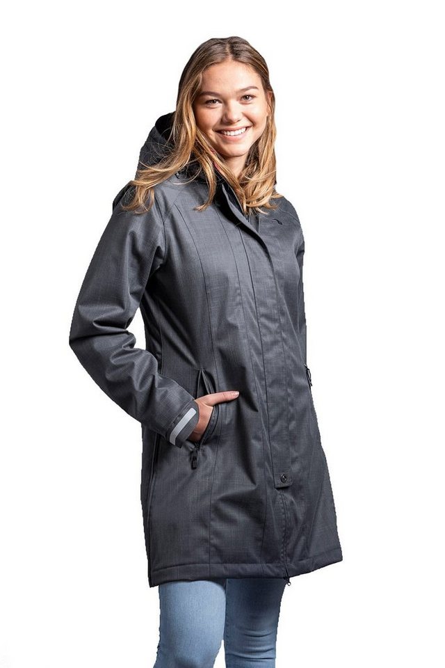 TATONKA® Parka Tatonka W Floy Hooded Bike Coat Damen Parka von TATONKA®