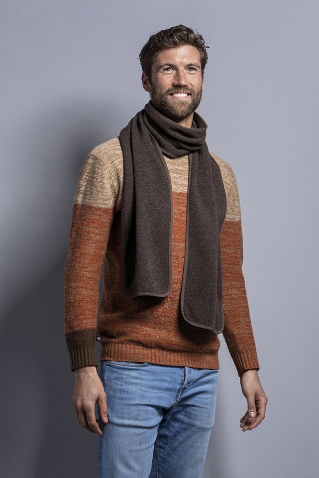 TATONKA® Strickschal Lakho Scarf braun 25x200cm - 1 Stück von TATONKA®