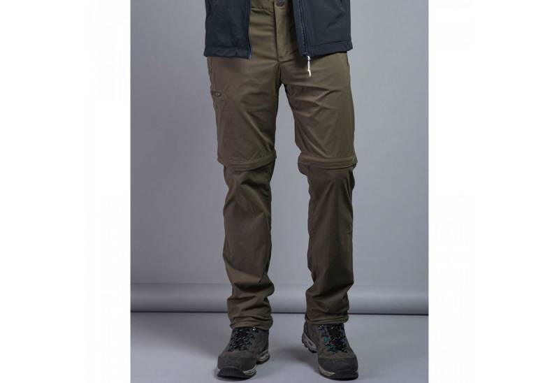 TATONKA® Trekkinghose Travel M's Zip Off Hose - Herren Softshell-Hose (Langgröße) - bark g von TATONKA®