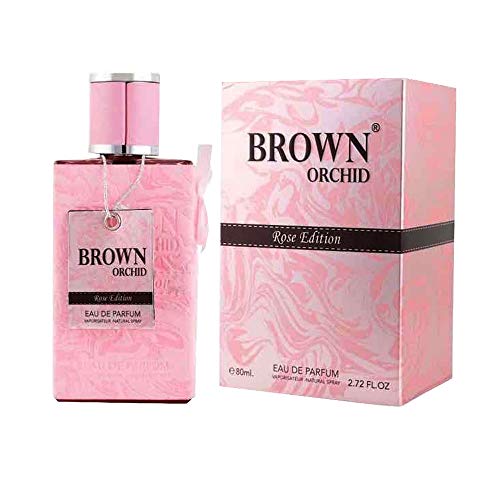 Brown Orchid Rose Edition mit Deo Edp Parfüm, Spray, 80 ml von TAWAKKAL PERFUMES