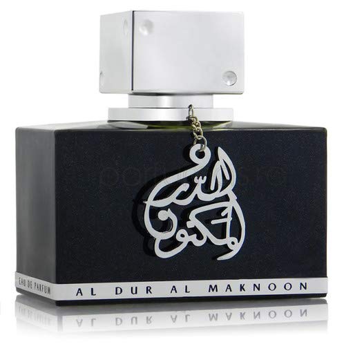 Lattafa Al Dur Al Maknoon Silver Eau de Parfum, Spray, 100 ml von TAWAKKAL PERFUMES