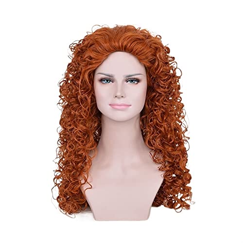 Perücken for Frauen, langes Haar, lockig, gewellt, voller Kopf, Halloween-Perücken, Cosplay-Kostüm, bezaubernd for Party von TAYGUM