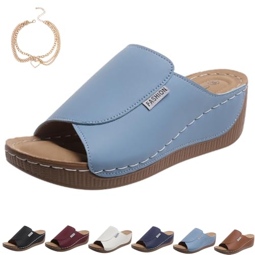 TAYGUM Sandals - Ergonomic & Non-Slip Sandals for Pain Relief, Orthopaedic Women's Open Toe Slippers von TAYGUM