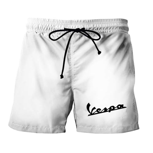 TAYOTU Sporthose Herren Kurz V.e.s.p.a, Trainingshose Jogginghose, Mittellange Sporthose Laufshorts, Badehose(Multicolor 2,L) von TAYOTU