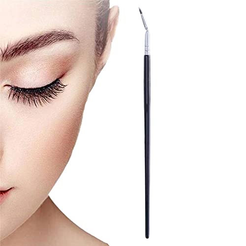 Abgewinkelte, fächerförmige Wimpernbürste | 120 Grad abgewinkelte Mascara-Detailbürste - Abgewinkelte Fächer-Wimpernbürste, Wimpernkamm, Kosmetikbürsten, Wimperntrenner, gebogene Applikatoren Tayste von TAYSTE