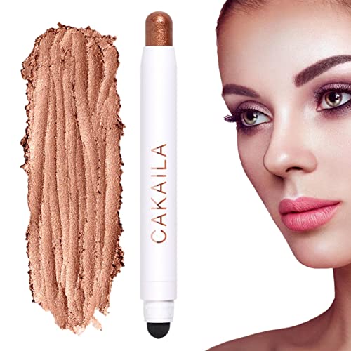 Augenaufheller Stick, Gips Double-End Lidschattenstifte für Augen, Stick Highlighter Makeup Automatisch Rotierend für Frauen Mädchen Tayste von TAYSTE