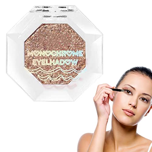 TAYSTE 5 Pcs Einfarbiger Lidschatten - Glitzernder Sunset-Lidschatten | Einfarbiger Lidschatten Sparkling Pearly Diamonds Lustre Brighten Highlight für den täglichen Gebrauch Make-up von TAYSTE