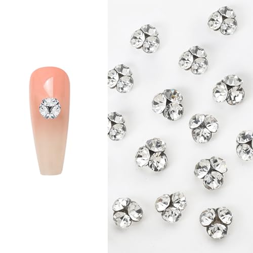 Nagel Strasssteine Klare Nägel Weiße Nägel Kunst Rhinestones Nagelkristall Nägel Kunstdekorationen Für Hochzeit Klare Nägel Nagel Strasssteine Weißer Nagelkristall Für Mädchen Und Frauen von TAZIZI