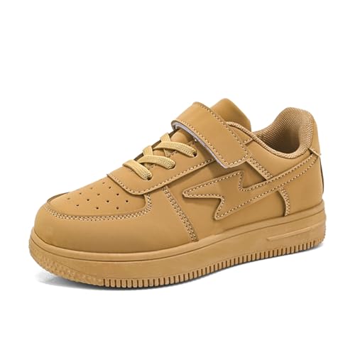 TBJ Kinder Sneaker Mädchen Laufschuhe Mode Jungen Sportschuhe BasketballSchuh Bequem Freizeit Schuhe Gelb EU29 TBJ Kinder Sneaker Mädchen Laufschuhe Mode Jungen Sportschuhe BasketballSchuh Bequem Freizeit Schuhe Gelb EU29 von TBJ