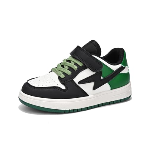 TBJ Kinder Sneaker Mädchen Laufschuhe Mode Jungen Sportschuhe BasketballSchuh Bequem Freizeit Schuhe Größe Schwarz Grün EU33 TBJ Kinder Sneaker Mädchen Laufschuhe Mode Jungen Sportschuhe BasketballSchuh Bequem Freizeit Schuhe Größe Schwarz Grün EU33 von TBJ