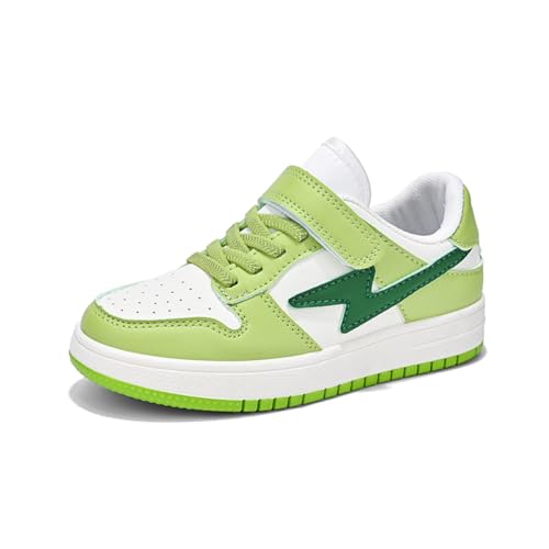 TBJ Kinder Sneaker Mädchen Laufschuhe Mode Jungen Sportschuhe BasketballSchuh Bequem Freizeit Schuhe Größe Weiß Grün EU29 TBJ Kinder Sneaker Mädchen Laufschuhe Mode Jungen Sportschuhe BasketballSchuh Bequem Freizeit Schuhe Größe Weiß Grün EU29 von TBJ