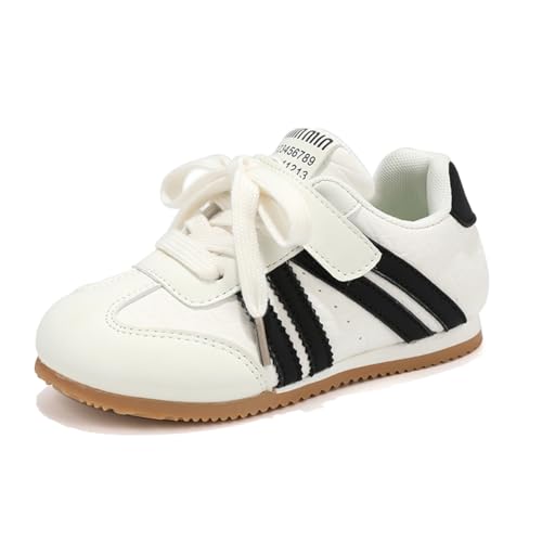 TBJ Kinderschuhe Jungen Mädchen Sportschuhe Freizeitschuhe Vintage Schuhe Schwarz EU35 von TBJ