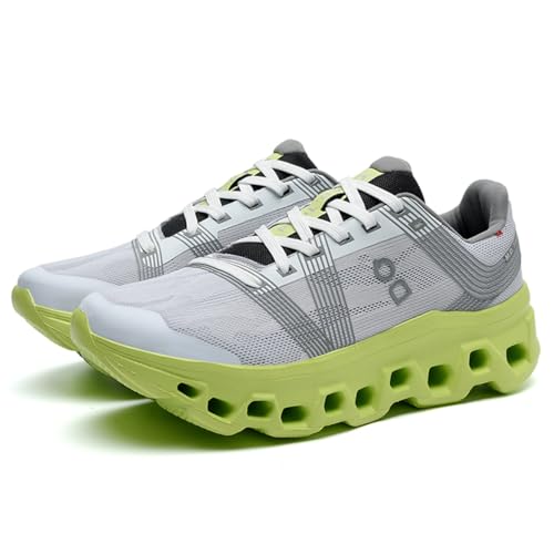 TBJ Men's Women's Trainers, Running Shoes, Sports Shoes, Jogging Shoes, Running Shoes, Walking Shoes, Outdoor Street Running Shoes, Air Cushion, Breathable,EU39 GreyGreen-E TBJ Men's Women's Trainers, Running Shoes, Sports Shoes, Jogging Shoes, Running Shoes, Walking Shoes, Outdoor Street Running Shoes, Air Cushion, Breathable,EU39 GreyGreen-E von TBJ