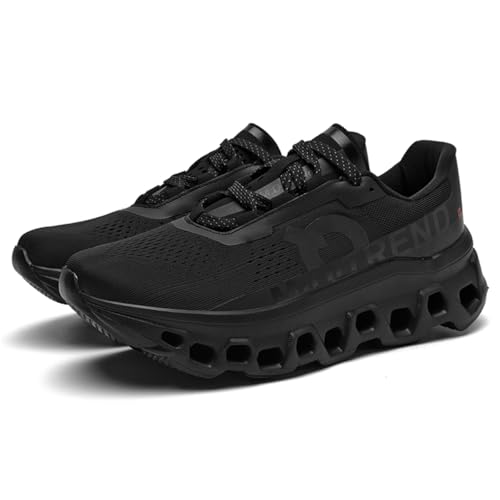 TBJ Men's Women's Trainers, Running Shoes, Sports Shoes, Jogging Shoes, Running Shoes, Walking Shoes, Outdoor Street Running Shoes, Air Cushion, Breathable,EU40 Schwarz-D TBJ Men's Women's Trainers, Running Shoes, Sports Shoes, Jogging Shoes, Running Shoes, Walking Shoes, Outdoor Street Running Shoes, Air Cushion, Breathable,EU40 Schwarz-D von TBJ