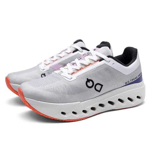 TBJ Men's Women's Trainers, Running Shoes, Sports Shoes, Jogging Shoes, Running Shoes, Walking Shoes, Outdoor Street Running Shoes, Air Cushion, Breathable,EU40 WhiteOrange-B TBJ Men's Women's Trainers, Running Shoes, Sports Shoes, Jogging Shoes, Running Shoes, Walking Shoes, Outdoor Street Running Shoes, Air Cushion, Breathable,EU40 WhiteOrange-B von TBJ