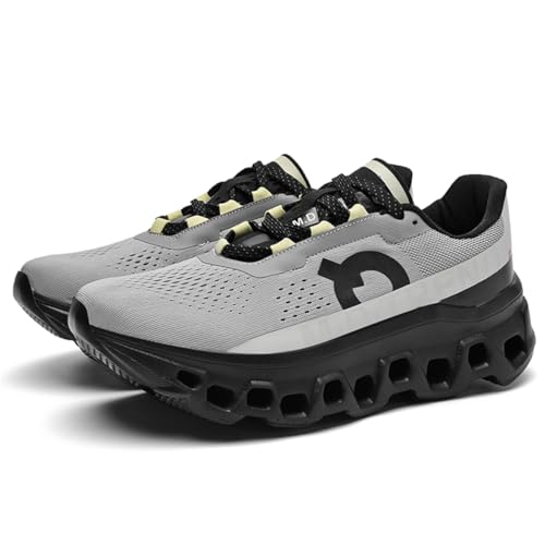 TBJ Men's Women's Trainers, Running Shoes, Sports Shoes, Jogging Shoes, Running Shoes, Walking Shoes, Outdoor Street Running Shoes, Air Cushion, Breathable,EU41 Grauschwarz-D TBJ Men's Women's Trainers, Running Shoes, Sports Shoes, Jogging Shoes, Running Shoes, Walking Shoes, Outdoor Street Running Shoes, Air Cushion, Breathable,EU41 Grauschwarz-D von TBJ