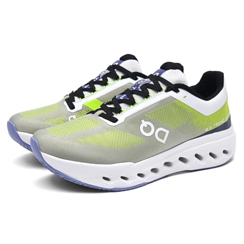 TBJ Men's Women's Trainers, Running Shoes, Sports Shoes, Jogging Shoes, Running Shoes, Walking Shoes, Outdoor Street Running Shoes, Air Cushion, Breathable,EU54 Blackgreen-B TBJ Men's Women's Trainers, Running Shoes, Sports Shoes, Jogging Shoes, Running Shoes, Walking Shoes, Outdoor Street Running Shoes, Air Cushion, Breathable,EU54 Blackgreen-B von TBJ