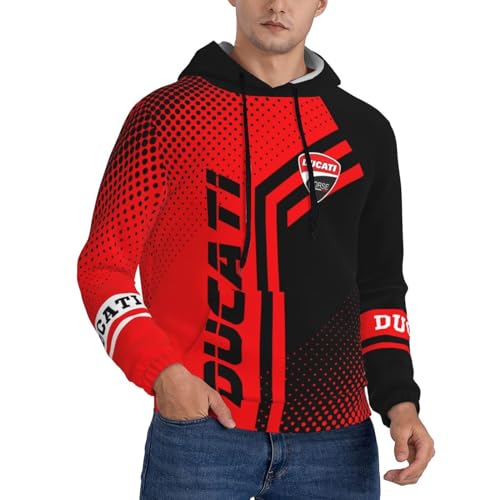 TBMAQ Monster Superbike Motorrad Racing Herren Hoodie Sweatshirt Leicht Langarm Hoodie Casual Tops Pullover, Dt-9, M von TBMAQ