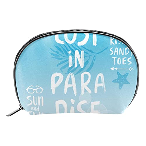 Geschenke für Männer Frauen Make-up Taschen Kulturbeutel Kleine KosmetiktaschenSommerferien Meer Strand Ozean von TBOUOBT