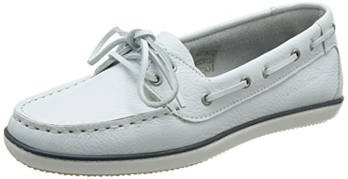 TBS Clamer, Damen Mokassins, Weiß (Blanc/lacet blanc), 36 EU von TBS