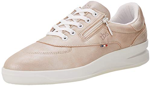 TBS Damen Branzip Sneaker, beige, 42 EU von TBS