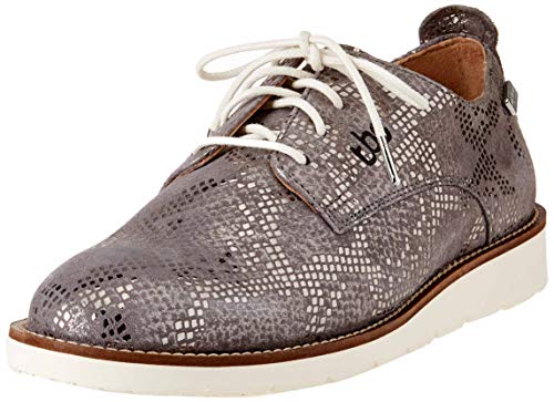 TBS Damen Celenza Oxford-Teller, Anthrazit, 36 EU von TBS