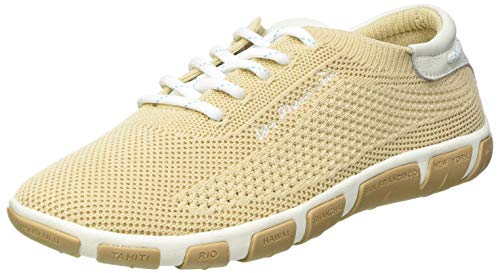 TBS Damen JAZARIA Sneaker, beige, 41 EU von TBS