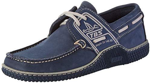 TBS Herren Globek Bootschuhe, Blau Navy Froment D8p02, 44 EU von TBS