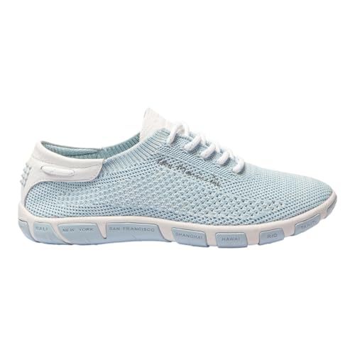 TBS JAZARIA Damen-Sneaker, blau, 36 EU von TBS